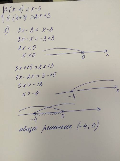 {8x-3y=7 {3x+y=9 {3(x-1)2x+3 решите ,буду каждому кто так мало извеняюсь простите больше нету: ( но