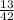 \frac{13}{42}