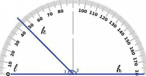 Найдите смежные углы hk и kl ,если угол hk =3 угла kl