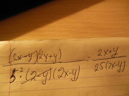 Сократите дробь 4x^2 - y^2 /(10x-5y)^2