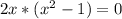 2x*(x^{2}-1)=0