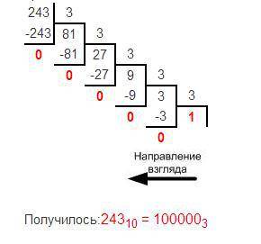 4) сколько единиц в троичной записи десятичного числа 243? 5) сколько единиц в троичной записи десят