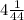 4 \frac{1}{44}