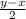 \frac{y-x}{2}