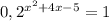 0,2^{x^2+4x-5}=1