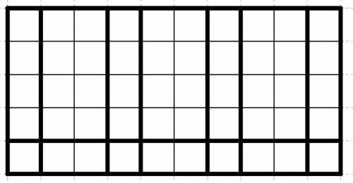 Можно ли разрезать клетчатый прямоугольник 5х10 по линиям клеток на прямоугольники площади 1,2,4,8 т