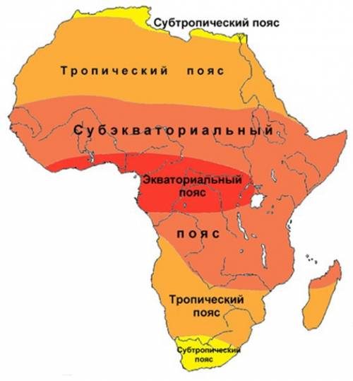 Вкаком климатическом поясе течёт река ниггер