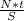 \frac{N * t}{S}