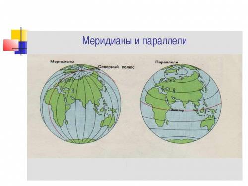 Что такое параллели и меридианы? для чего они служат?