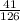 \frac{41}{126}