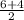 \frac{6+4}{2}