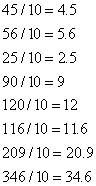 Найдите 10% от 45.56.25.90.120.116.209.346