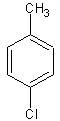 Составить структурную формулу вещества: 1-метил-4-хлор-бензол