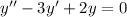 Y'' -3 y'+2у=sinx-7cosx y(0)=2 y'(0)=7