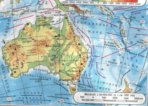 Надо описать австралию и её страну канберра. по плану: 1. какие карты надо использовать при описании