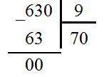 Делить в столбик 630 разделить на 9