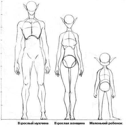 Картинки эльфов как они выглядят и как они рисуются