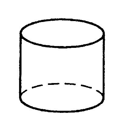 Скопируйте в тетрадь изображения цилиндра, конуса