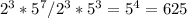 2^3*5^7/2^3*5^3=5^4=625