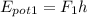 E_{pot1} = F_{1}h