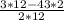 \frac{3*12-43*2}{2*12}