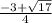 \frac{-3 + \sqrt{17} }{4}