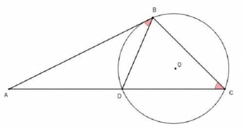 в треугольнике авс проведена медиана bd, угол авс равен 135 градусов. окружность радиуса r, описанна
