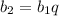 b_{2}=b_{1}q