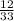 \frac{12}{33}