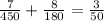 \frac{7}{450} + \frac{8}{180} = \frac{3}{50}