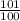 \frac{101}{100}