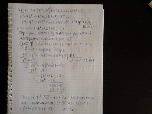 Снеравенством: (log^{2} (2) x - 2log (2)x)^{2} + 36 log (2) x + 45 < 18 log^{2} 2x (ответ: (1/8: