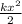 \frac{kx^{2} }{2}