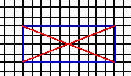 Начертить в тетради прямоугольник с долгами сторон 2см и 5см .проведи его диагонали. убедись что диа