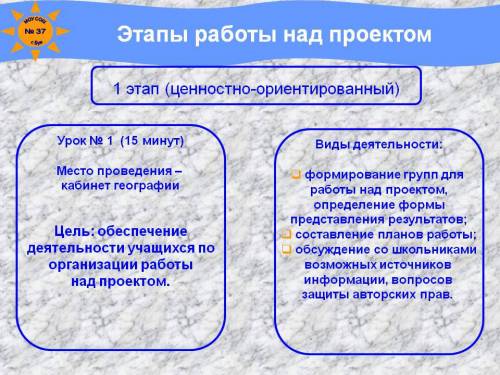 Скиньте пример проектной работы по музыке