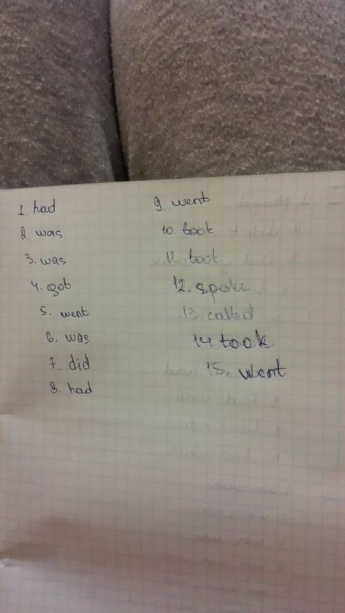 3. раскройте скобки, употребляя глаголы в past simple. 1. i (to have) breakfast at seven o’clock. 2.