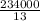 \frac{234000}{13}