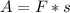 A=F*s&#10;