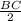 \frac{BC}{2}