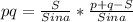 pq=\frac{S}{Sina}*\frac{p+q-S}{Sina}