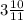 3 \frac{10}{11}