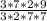 \frac{3*7*2*9}{3*2*7*7}