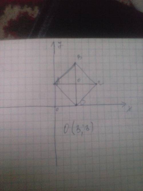 Постройте квадрат abcd по координатам его вершин а (0; 3), в (3; 6), c (6; 3) и d (3; 0). проведите