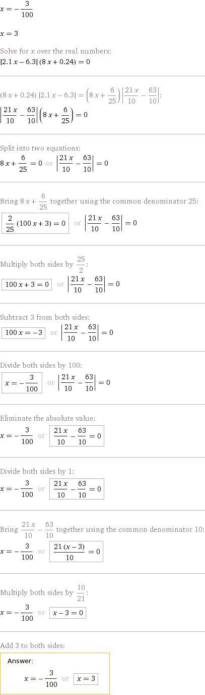 Решите уравнение -4,8*(2-х)=2,3-17,1; |2,1х-6,3|*(0,24+8х)=0