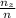 \frac{ n_{z} }{n}