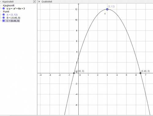 Исследование функции с производной 1)y=x^4-8x^2+7 2)y=3+6x-x^2 решить уравнение и построить график ф