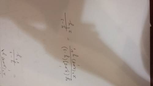 Сократите дробь y(x+2)(y-3)/x^2(x+2)y^2