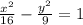 \frac{x^2}{16}- \frac{y^2}{9} =1