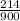 \frac{214}{900}