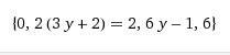 1) 2*(1,2y+5)-1=2y+6,6 2) -4*(2+3x)+11= -15x-3 3)0,2*(3у+2)=2,6у-1,6